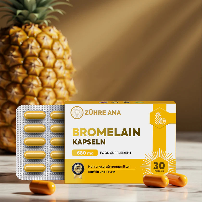 ZÜHRE ANA BROMELAİN KAPSÜL (Bromelain Kapseln) cerezland