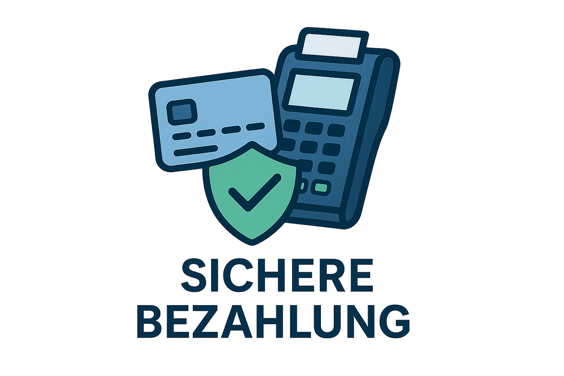 change the text with german, sichere bezahlung