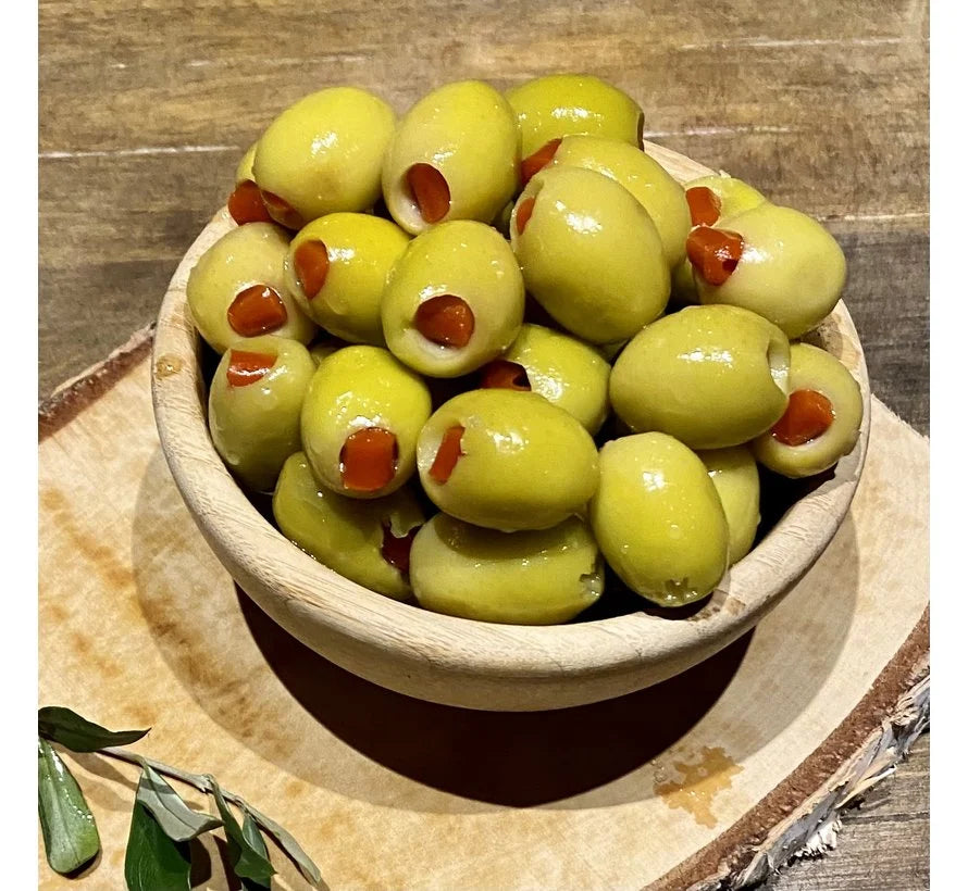 Kapya Biberli Köy Yeşil Zeytini 1Kg