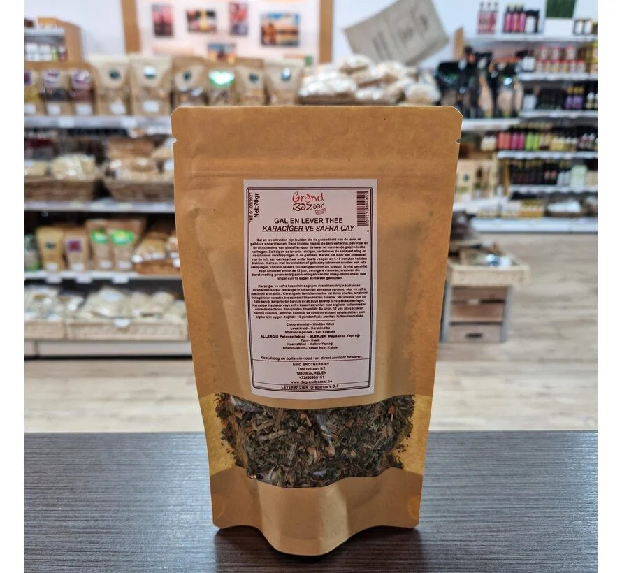 Karaciğer ve Safra Çayı (Leber- & Gallenblase Kräutertee) 70 g