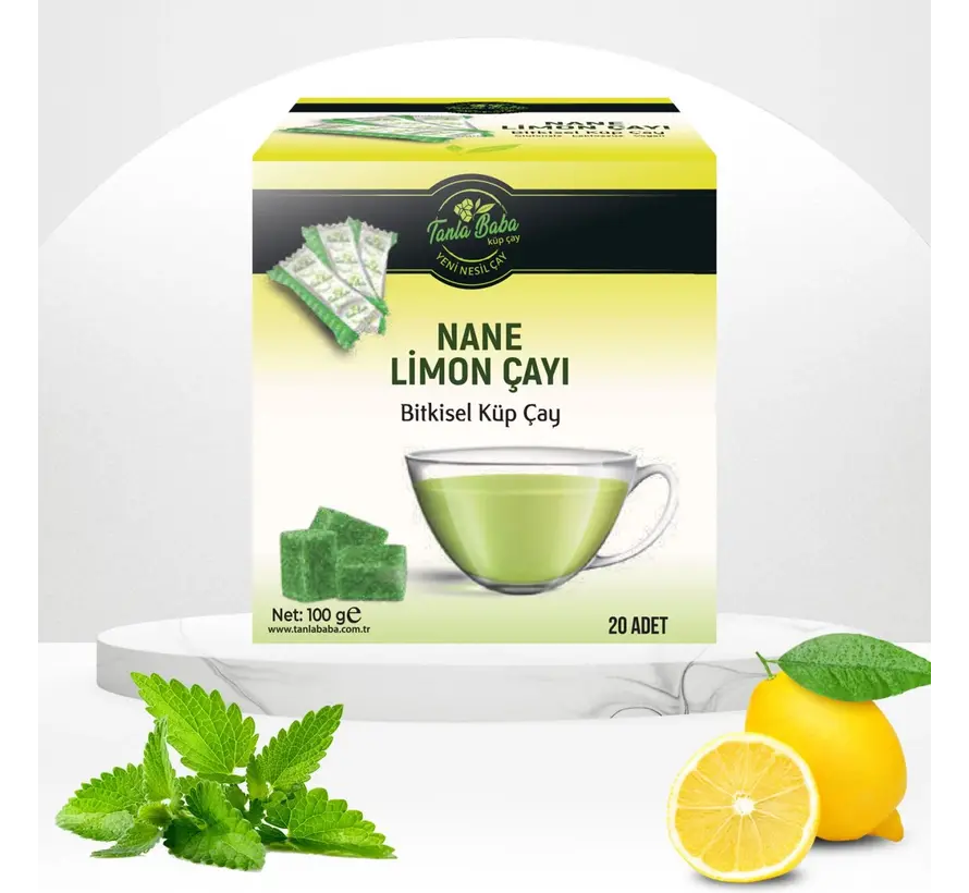 Nane Limon Çayı Küp Çay 100g