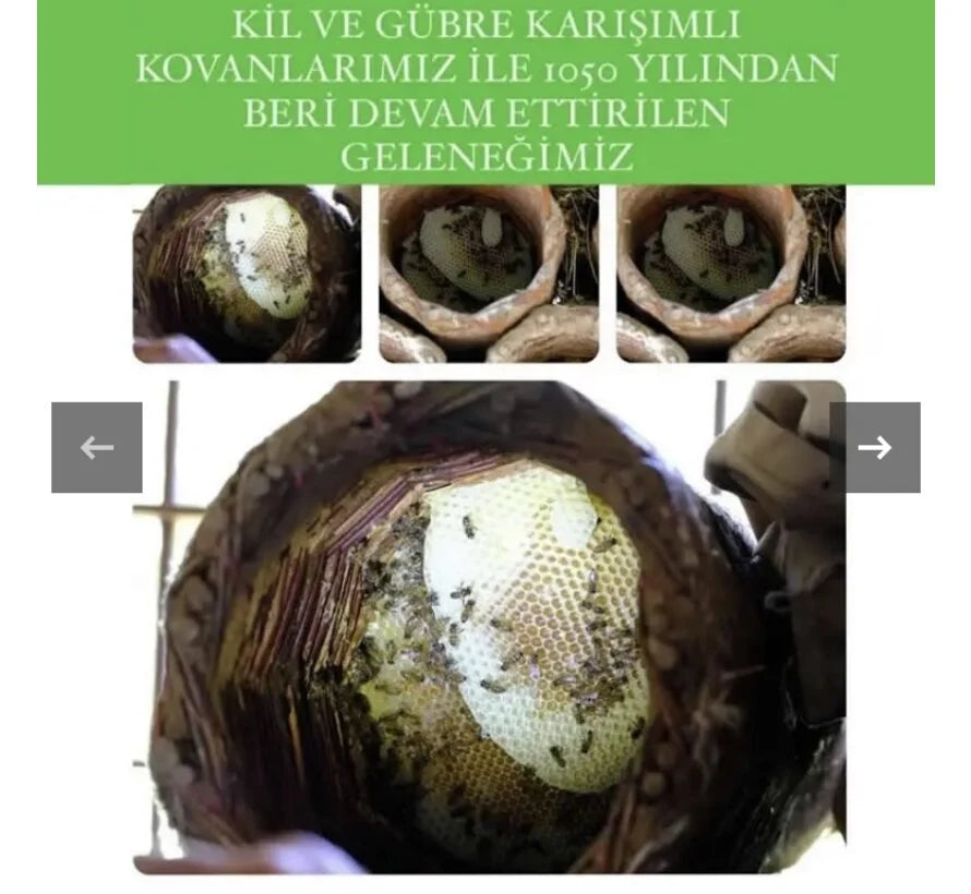 Tulliana Premium Polifloral (Çok Çiçekli) Organik Bitlis Karakovan Balı 1200-1300g ((Altın Bal Ödüllü)