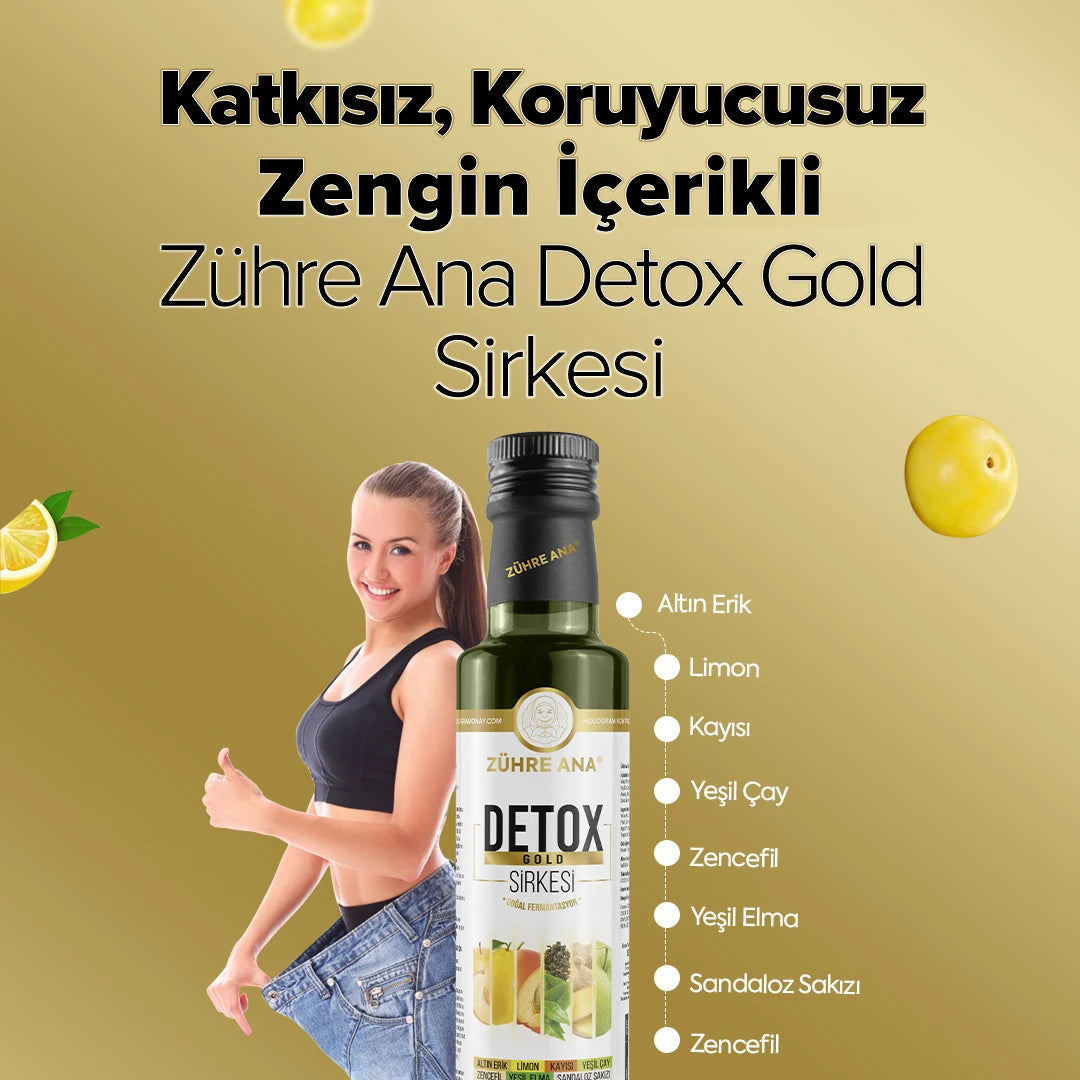 ZÜHRE ANA DETOX GOLD SİRKESİ (Detox Gold Essig)