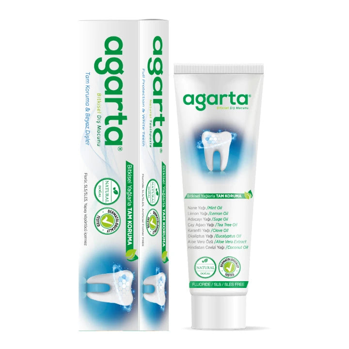 Agarta Doğal Diş Macunu  Bitki Özlü (Agarta Natürliche Kräuterzahnpasta) 100 ml