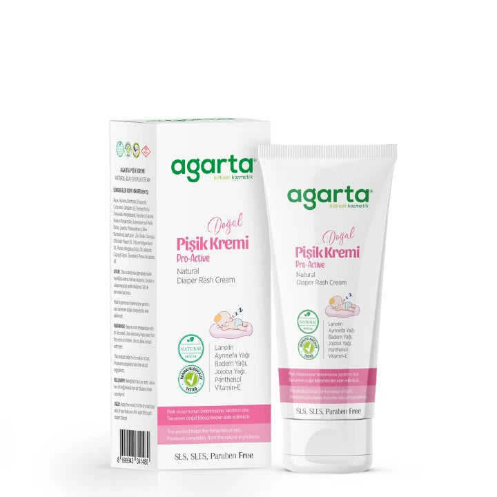 Agarta Doğal Pişik Kremi (Agarta Natürlich Creme Gegen Windeldermatitis) 100 ml