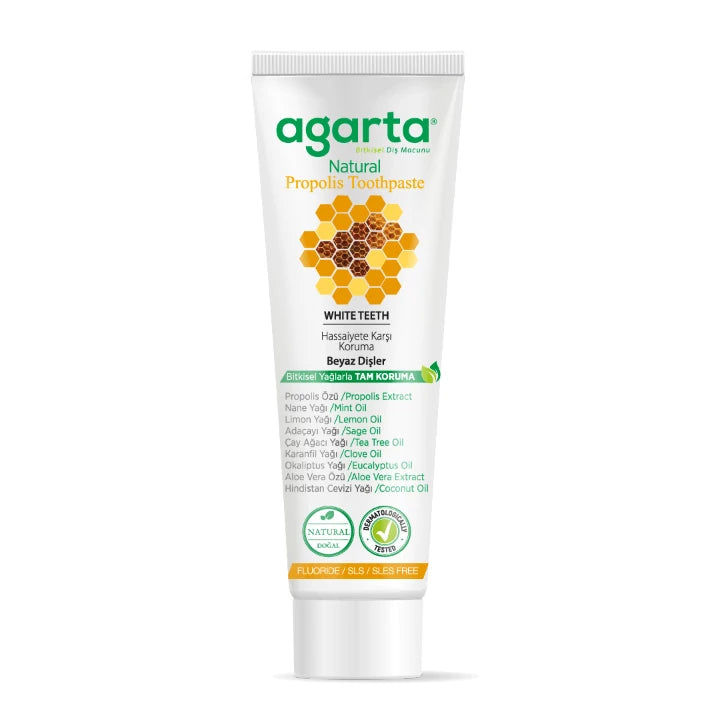 Agarta Doğal Diş Macunu Propolisli (Agarta Natürliche Propolis-Zahnpasta) 100 ml