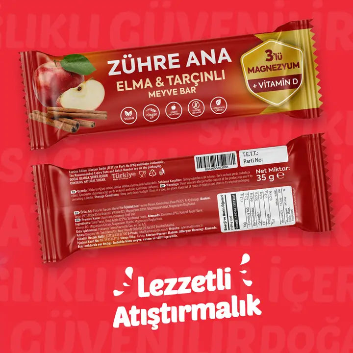 fruchtriegel mit magnesium und vitamin d3
