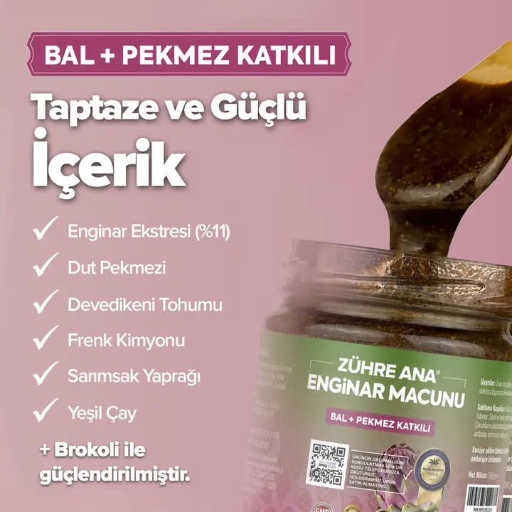 ZÜHRE ANA ENGİNAR MACUNU (Artischockenpaste) cerezland