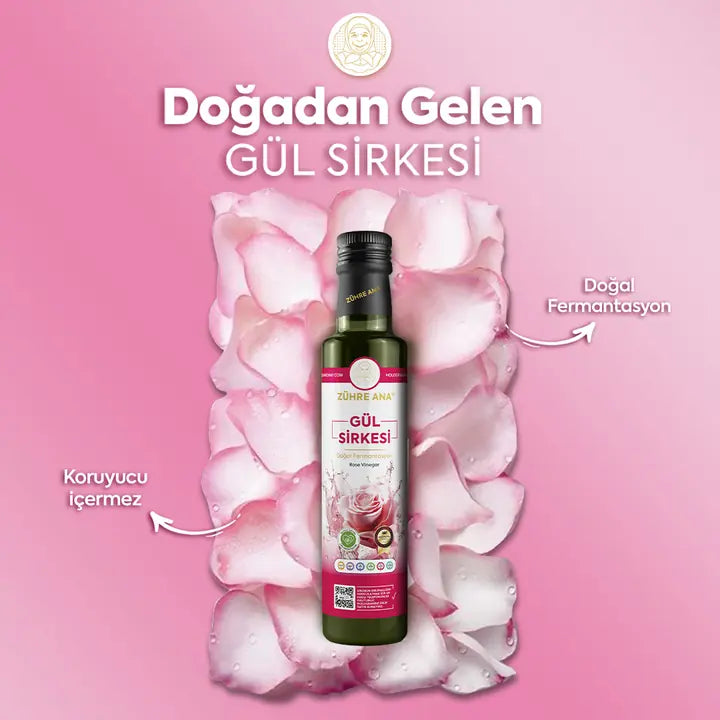 fermentierter rosenessig