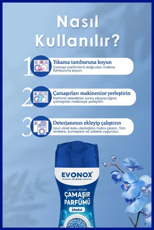 Evonox Clean Granül Çamaşır Parfümü - İstanbul (Evonox Clean Granule Wäscheparfüm - Istanbul)
