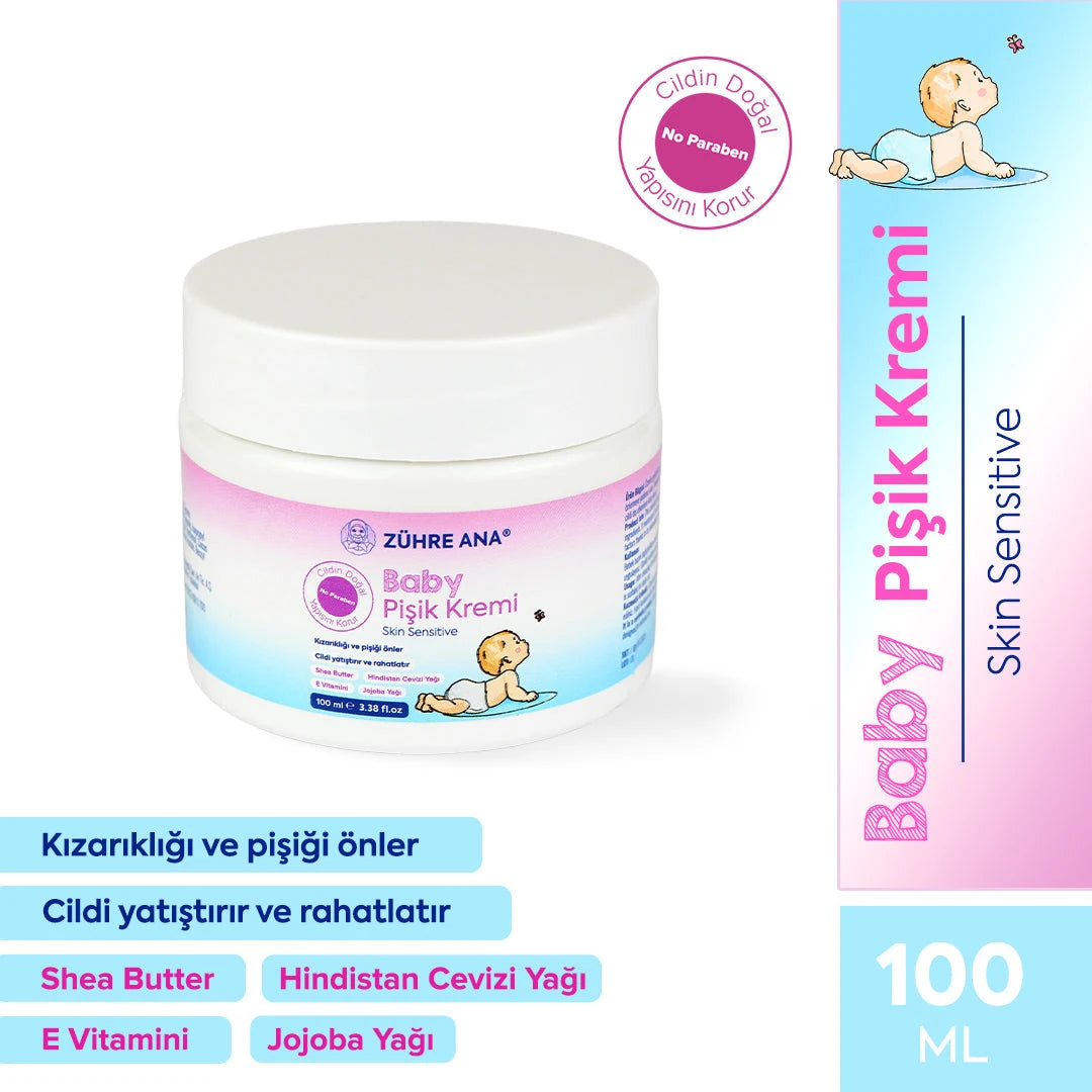 ZÜHRE ANA BABY PİŞİK KREMİ (Baby Windelausschlagcreme)