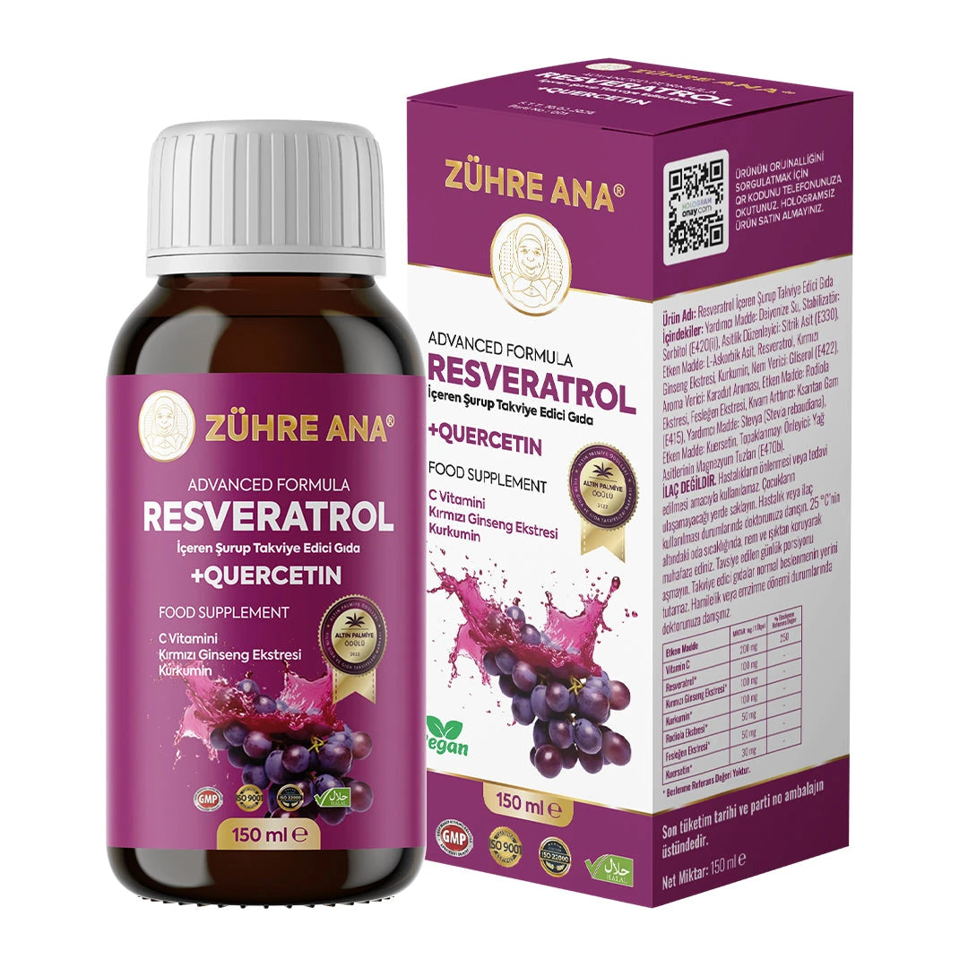 ZÜHRE ANA RESVERATROL ŞURUP (Resveratrol Sirup)