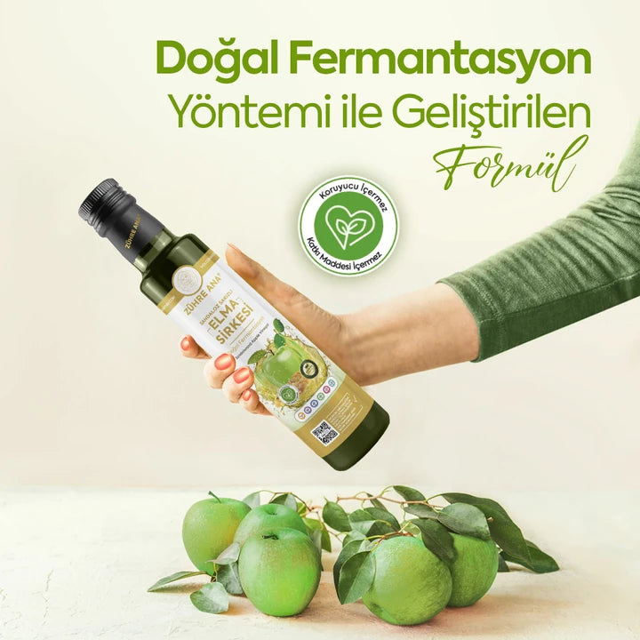 ZÜHRE ANA SANDALOZ SAKIZLI ELMA SİRKESİ (Sandaloz Gummi-Apfelessig)