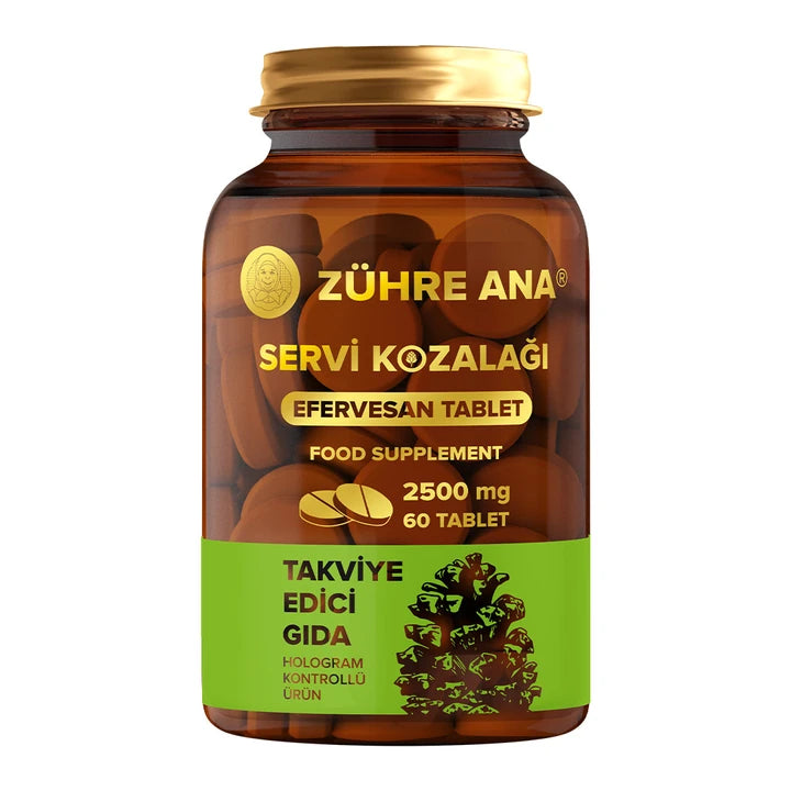 ZÜHRE ANA SERVİ KOZALAĞI EFERVESAN TABLET (Zypressenzapfen Brausetabletten)