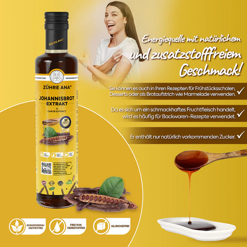 ZÜHRE ANA KEÇİBOYNUZU ÖZÜ (Johannisbrot Extrakt) cerezland