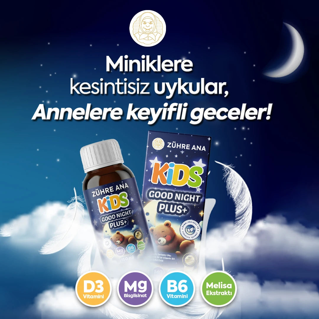 ZÜHRE ANA KİDS UYKU ŞURUBU (Kids Schlafsirup)