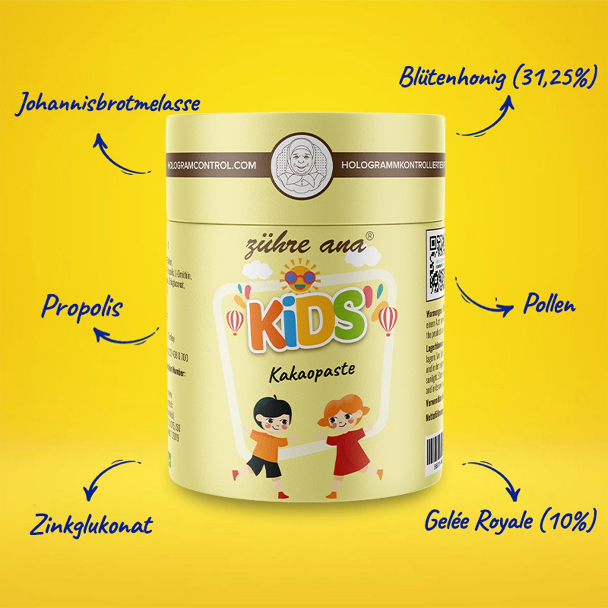 ZÜHRE ANA KİDS KAKAOLU MACUN (Kids Kakaopaste) cerezland
