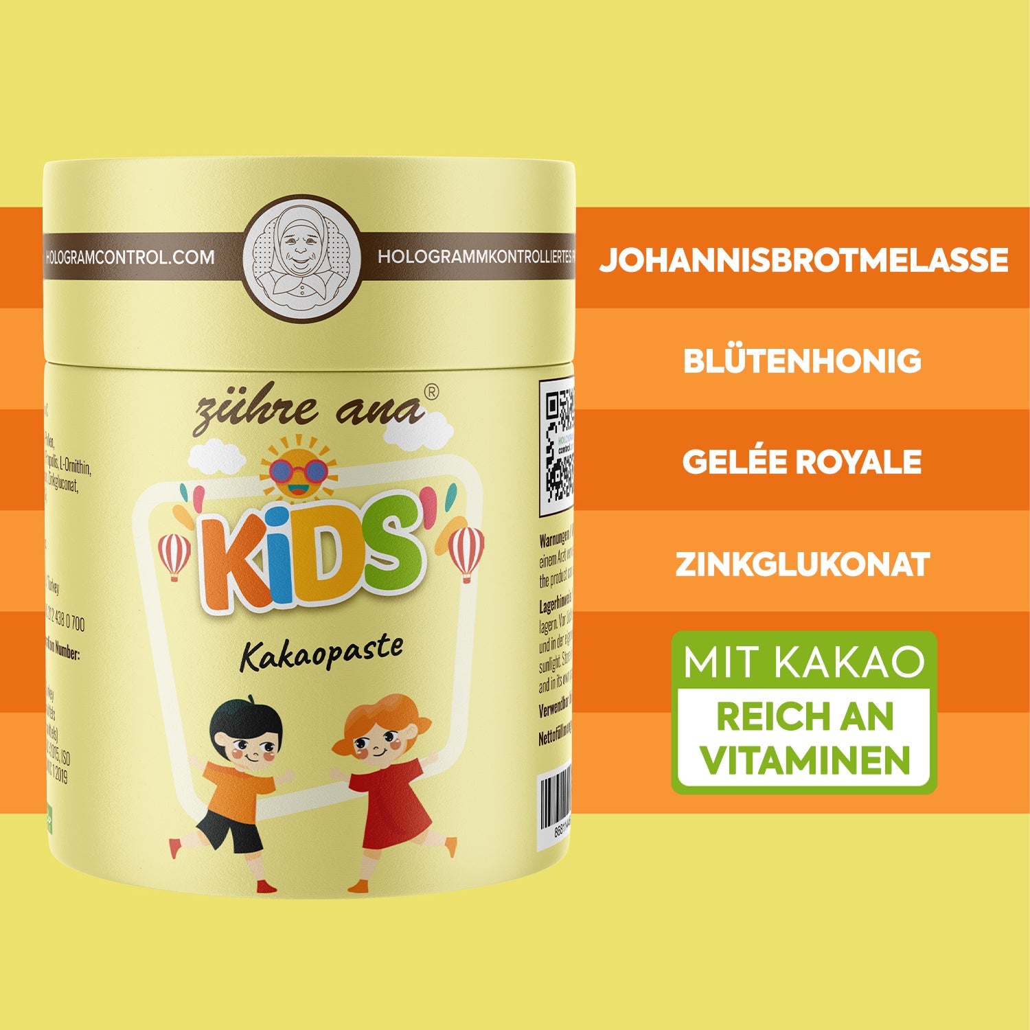 ZÜHRE ANA KİDS KAKAOLU MACUN (Kids Kakaopaste) cerezland
