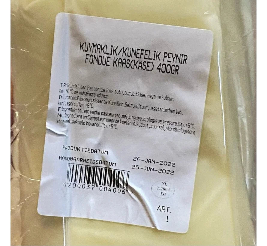 Kuymaklık / Künefelik Peynir 400g cerezland