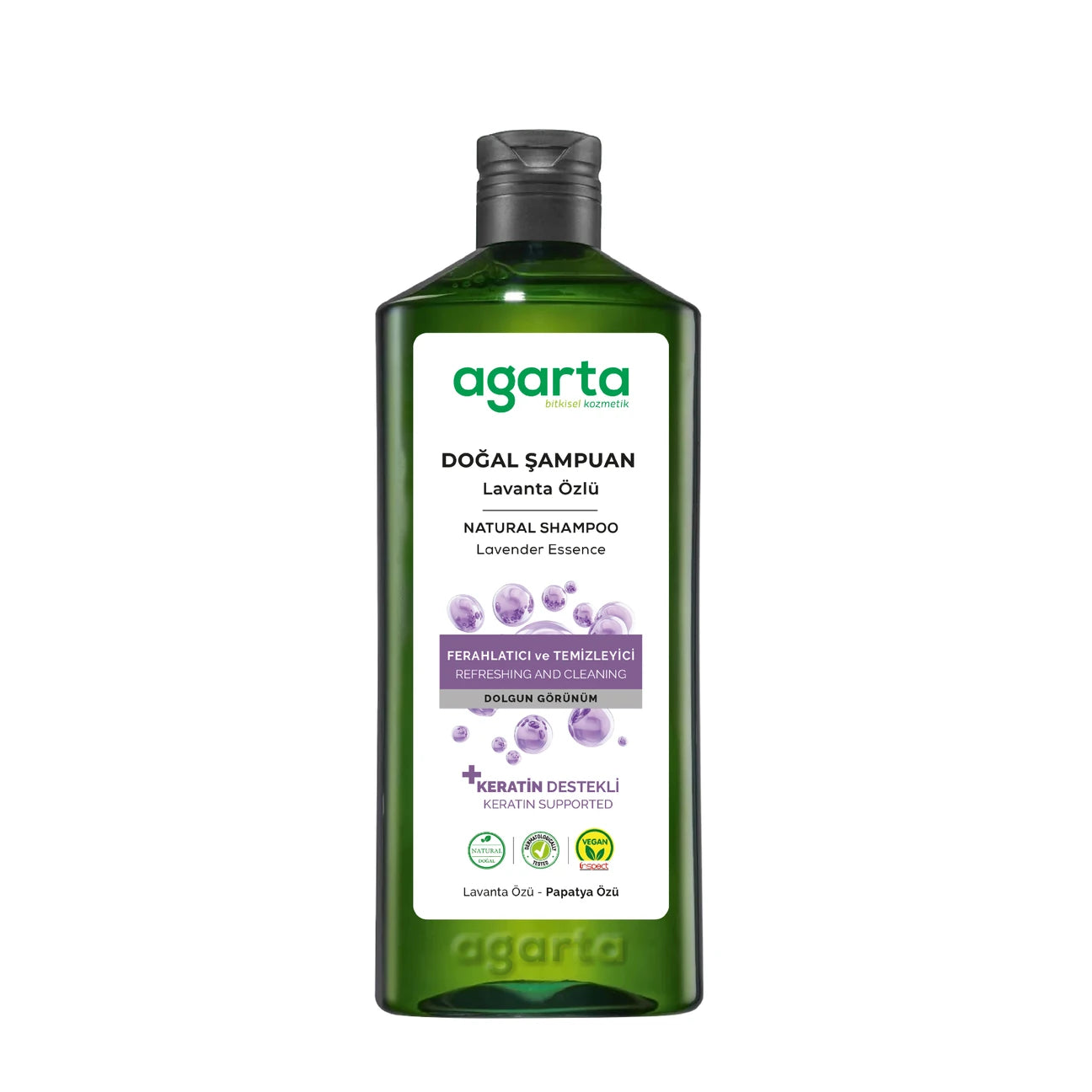Agarta Doğal Şampuan Lavanta (Agarta Natürliche Lavendel Shampoo) 400 ml