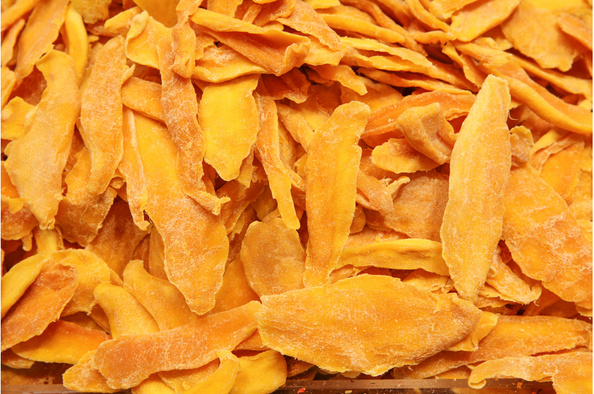 mangoscheiben getrocknet snack