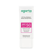 Agarta Cilt Tonu Eşitleyici Renkli Güneş Kremi Spf+50 (Getönte Sonnenschutzcreme SPF 50+ – Hautton Ausgleichend &amp; Deckend) 50 ml