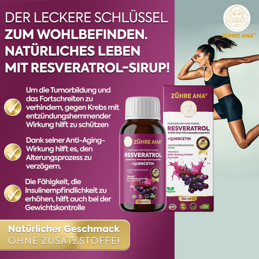 ZÜHRE ANA RESVERATROL ŞURUP (Resveratrol Sirup) cerezland