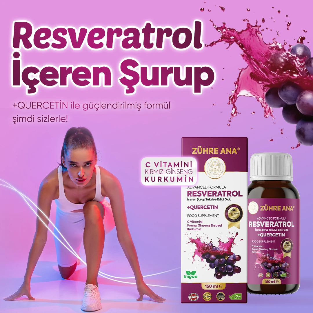 ZÜHRE ANA RESVERATROL ŞURUP (Resveratrol Sirup) cerezland