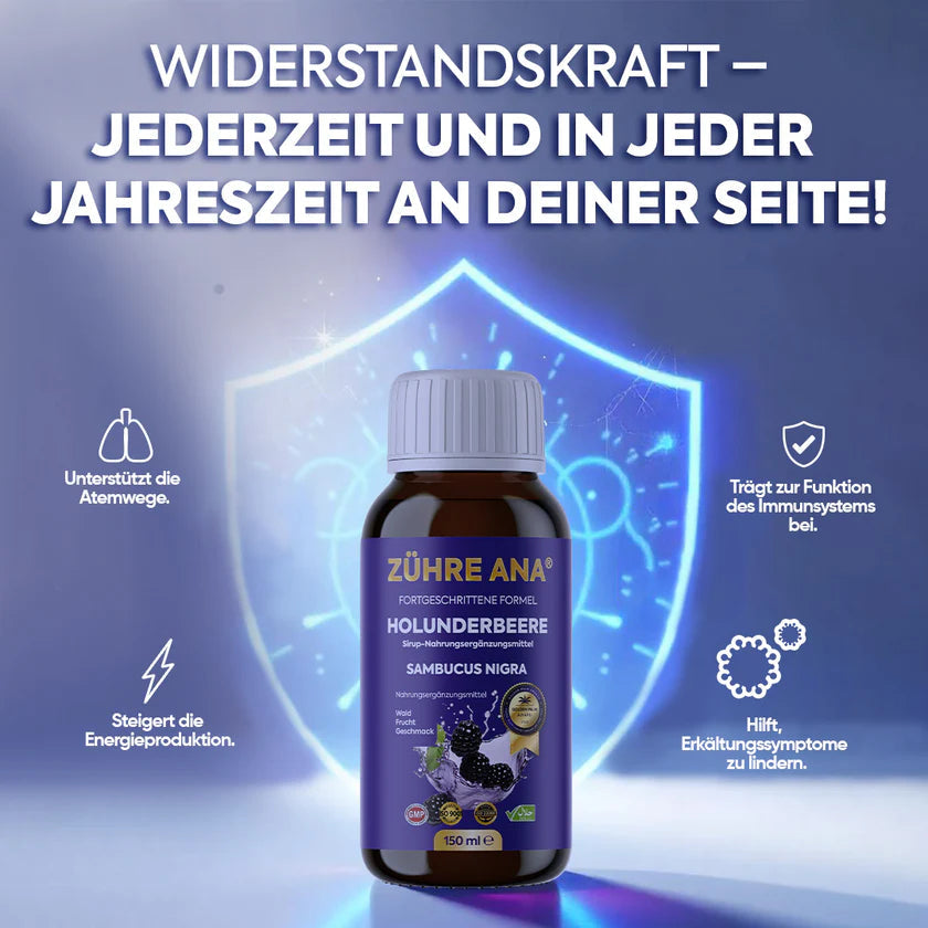 sambucus nigra sirup mit waldfrucht aroma