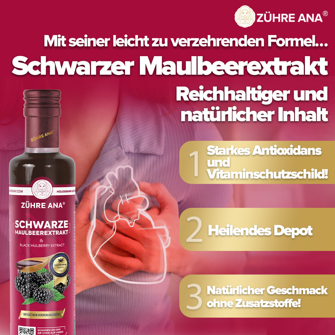 ZÜHRE ANA KARADUT ÖZÜ (Schwarzer Maulbeerextrakt) cerezland