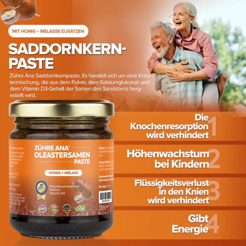 ZÜHRE ANA İĞDE ÇEKİRDEĞİ MACUNU (Oleastersamen Paste) cerezland