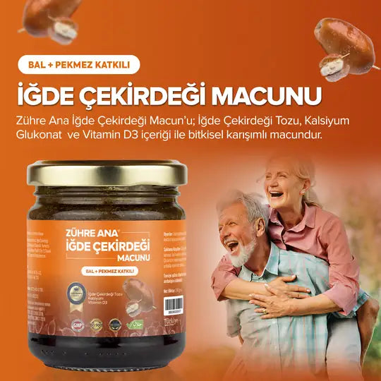 silberbeerenkern paste mit kalzium und honig