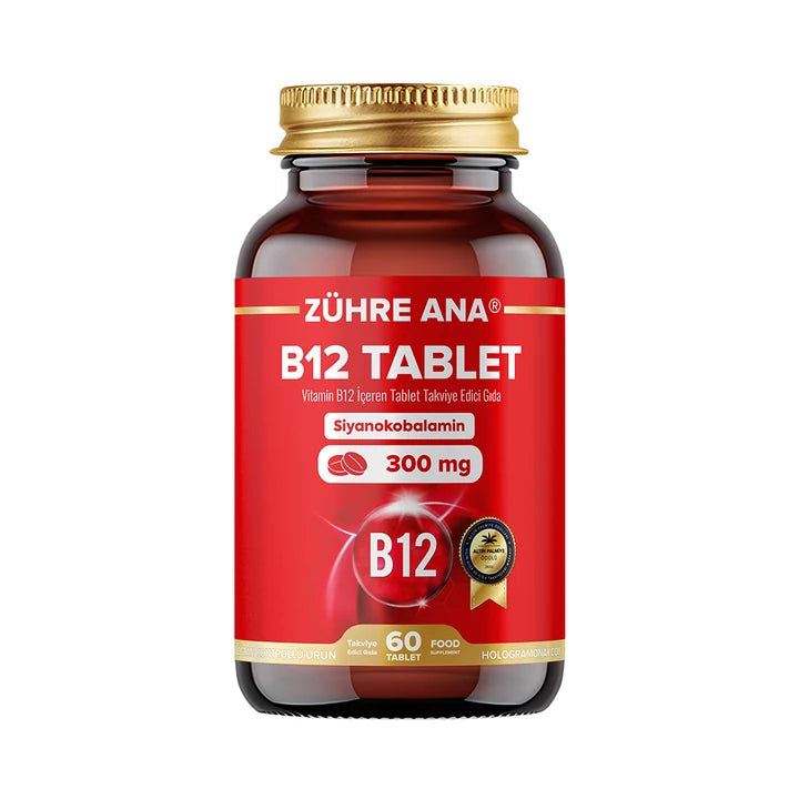 ZÜHRE ANA VİTAMİN B12 TABLET (Vitamin B12 Tablette) cerezland
