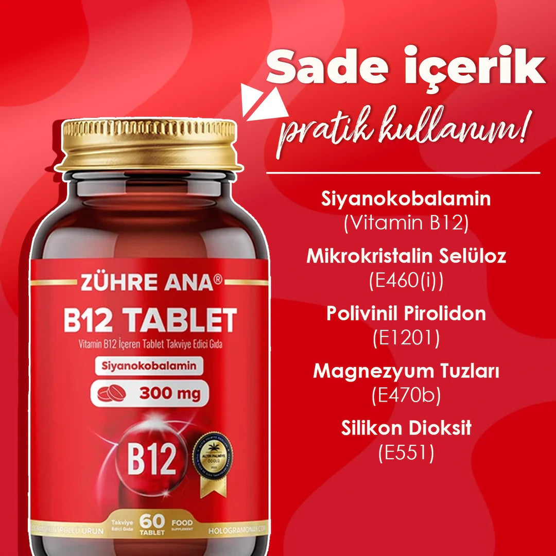 vitamin b12 tabletten mit cyanocobalamin