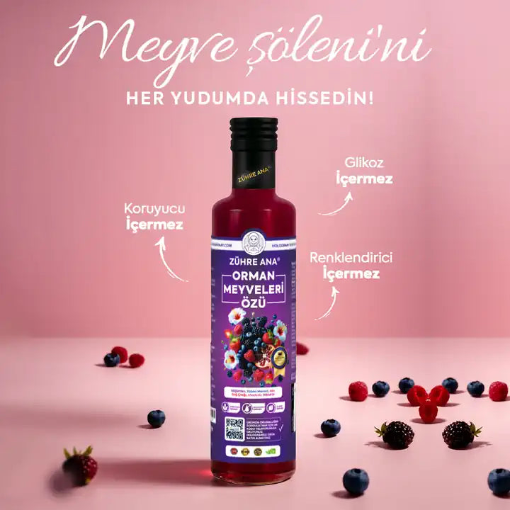 ZÜHRE ANA ORMAN MEYVELERİ ÖZÜ (Wald Früchte Extrakt) cerezland