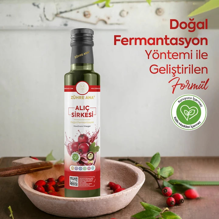 ZÜHRE ANA ALIÇ SİRKESİ (Weißdornessig) cerezland
