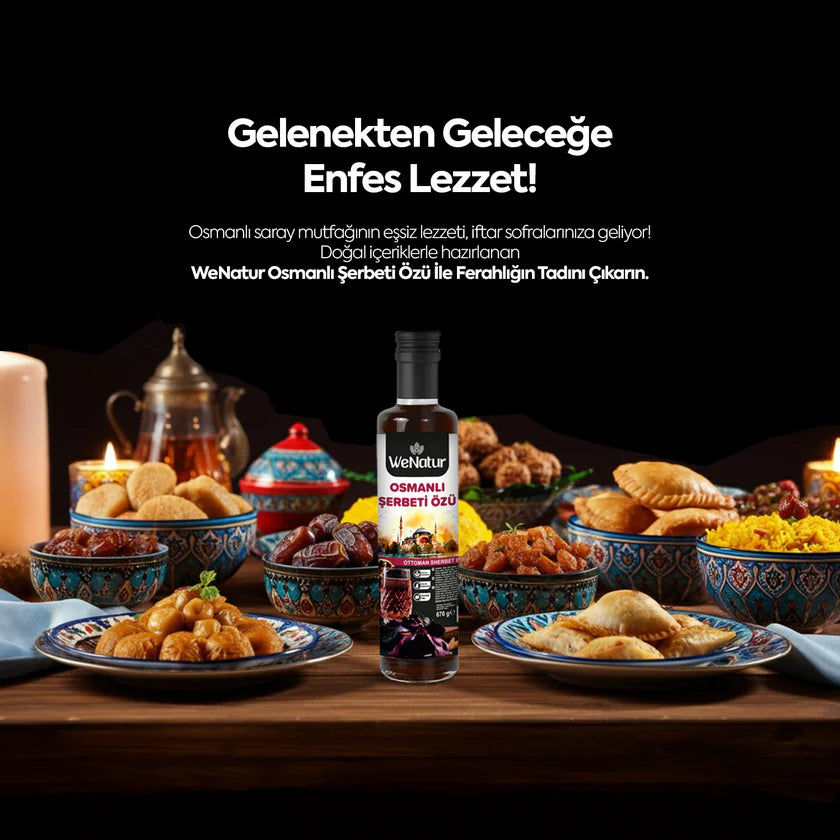 WeNatur Osmanlı Şerbeti Özü cerezland