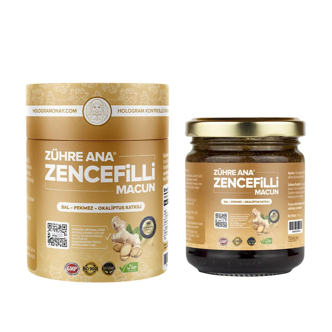 ZÜHRE ANA ZENCEFİLLİ MACUN (Ingwerpaste) cerezland