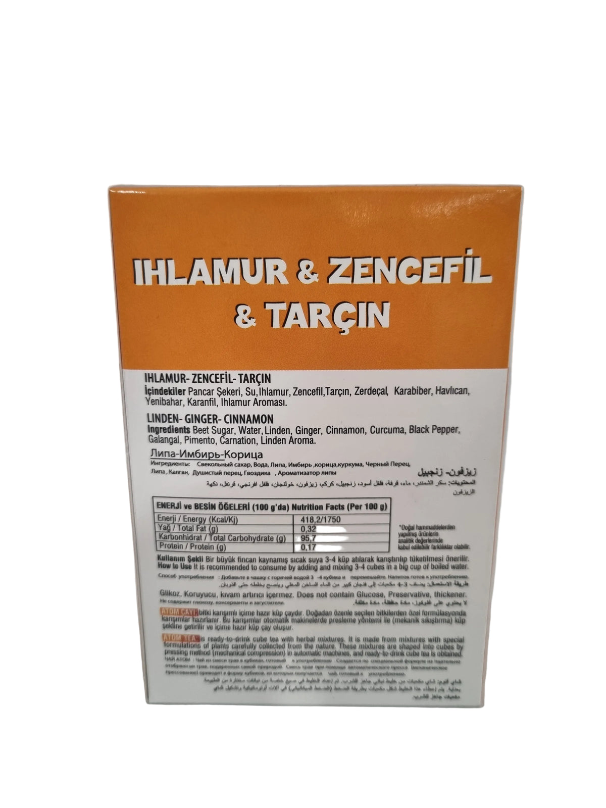Ziya Dede Ihlamur & Zencefil & Tarçın Çayı (Linden-Ingwer-Zimt Tee) cerezland