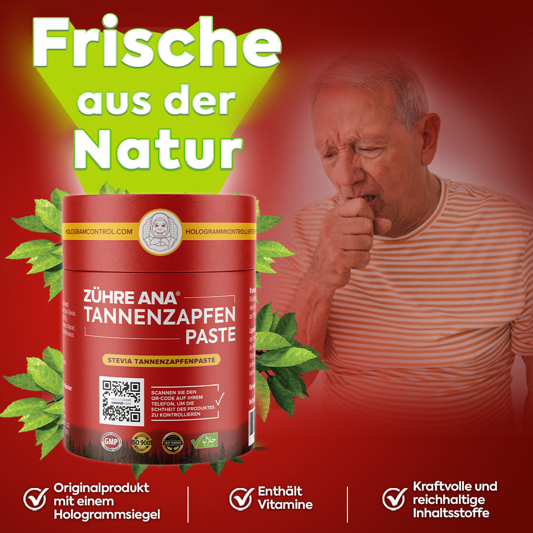 zuckerfreie tannenzapfenpaste mit stevia