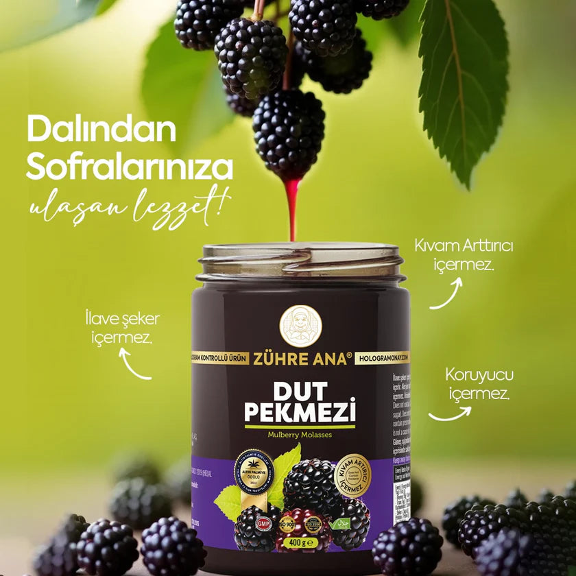 zühre ana dut pekmezi 400g