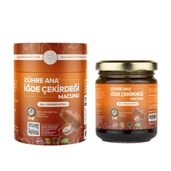 zühre ana iğde çekirdeği macunu 240g