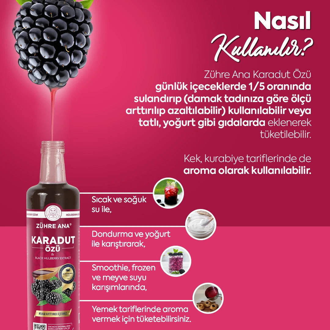 zühre ana karadut özü 670g