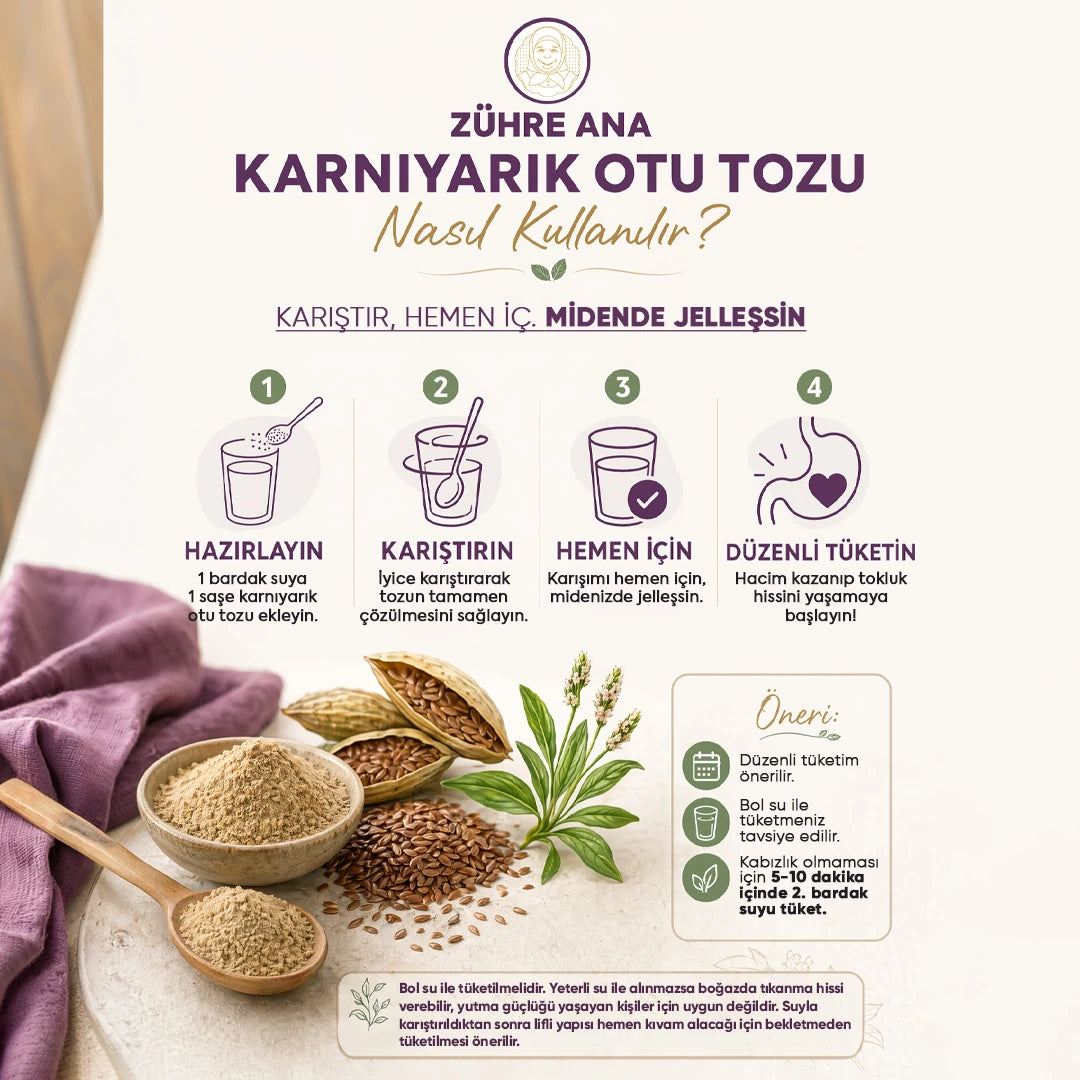 zuhre ana karniyarik otu tozu