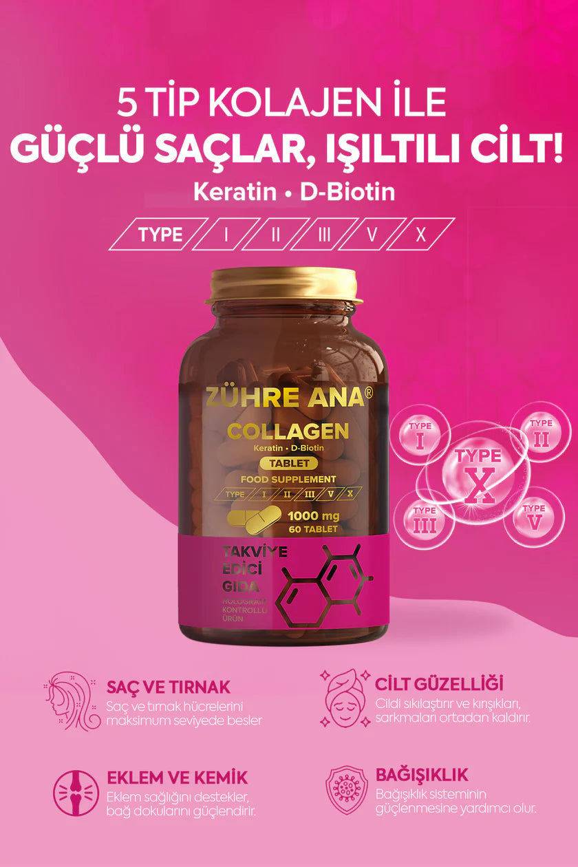zühre ana kollagen 60 tabletten