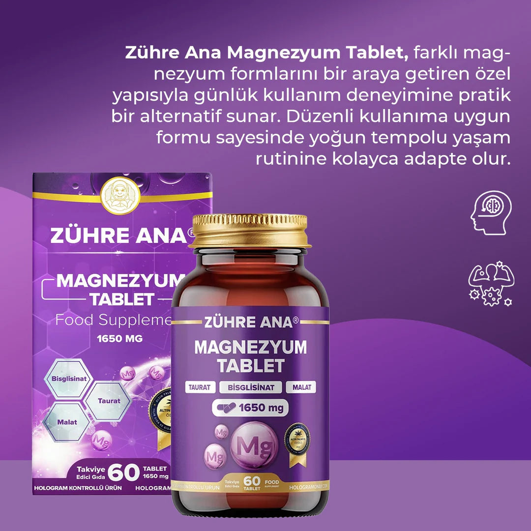zühre ana magnesium dreifach komplex 60 tabletten