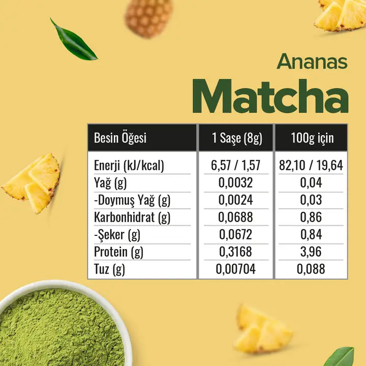 zuhre ana matcha ananas