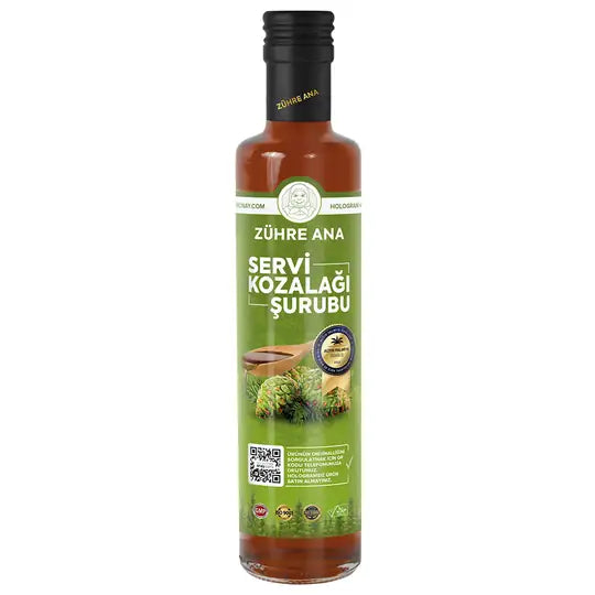 zühre ana servi kozalağı şurubu 500ml