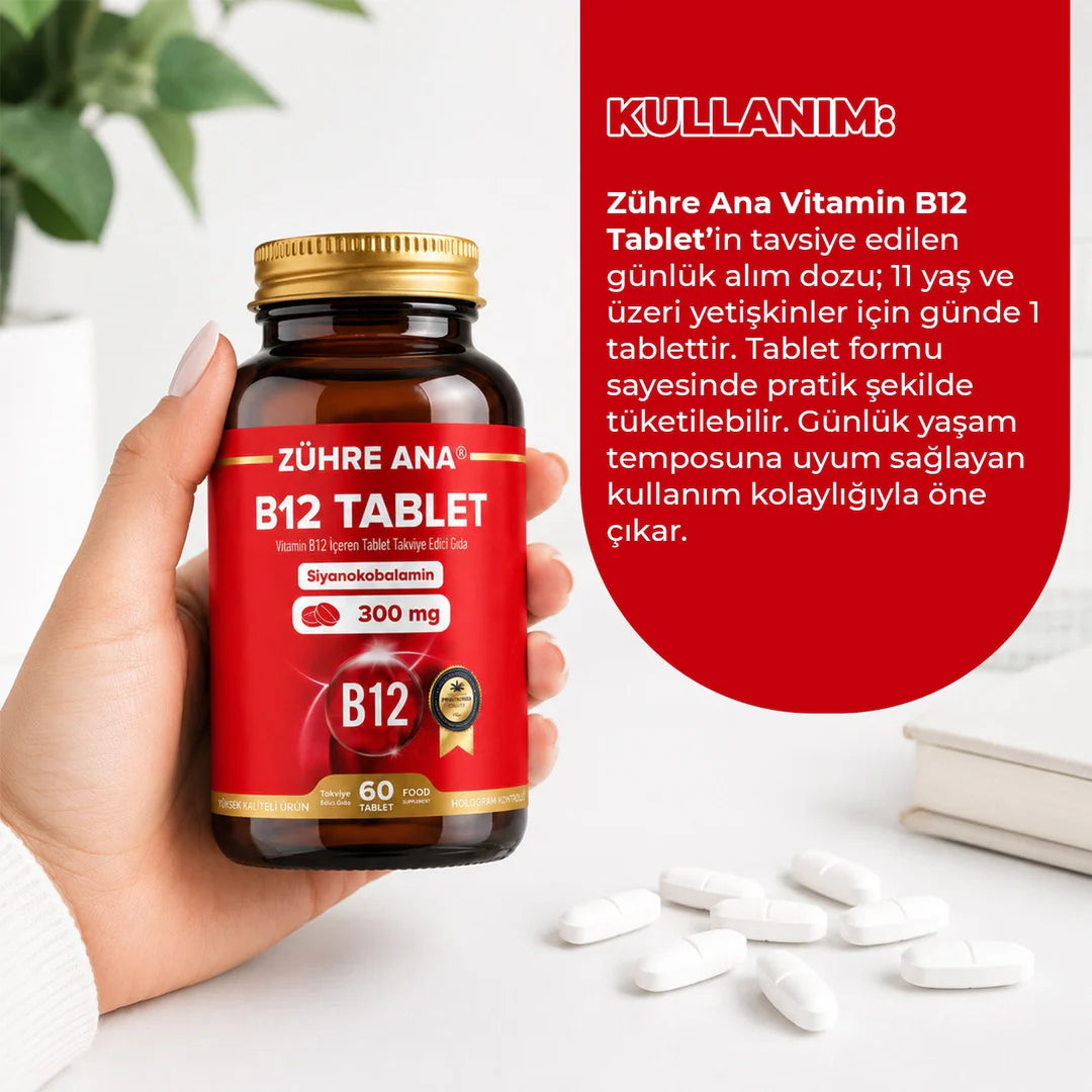 zühre ana vitamin b12 60 tabletten